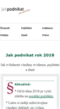 Mobile Screenshot of jakpodnikat.cz